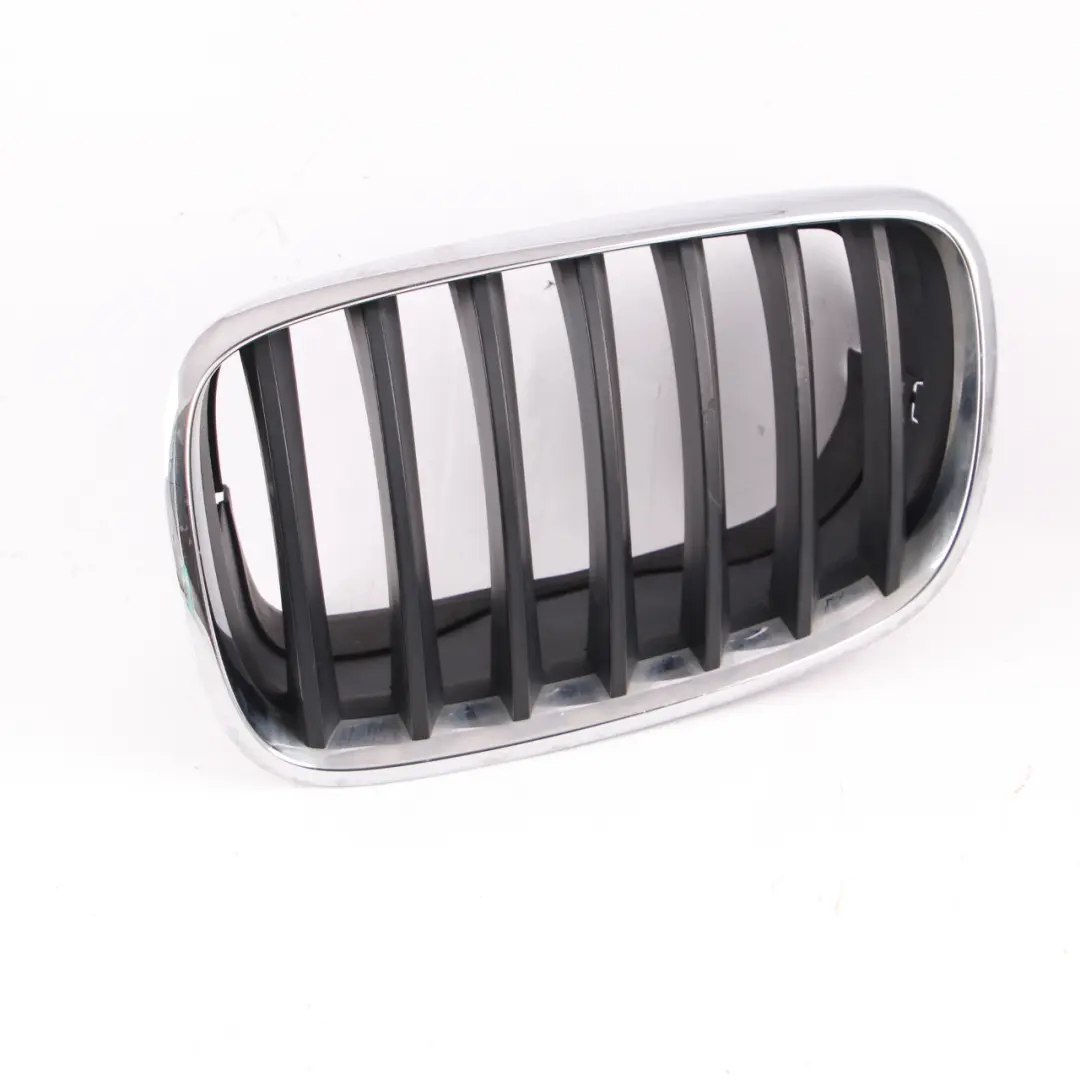 BMW X5 E70 Front Left Grille N/S Trim Panel Cover Bumper Kidney Chrome - SKU 7157687-1 - Part number 7157687