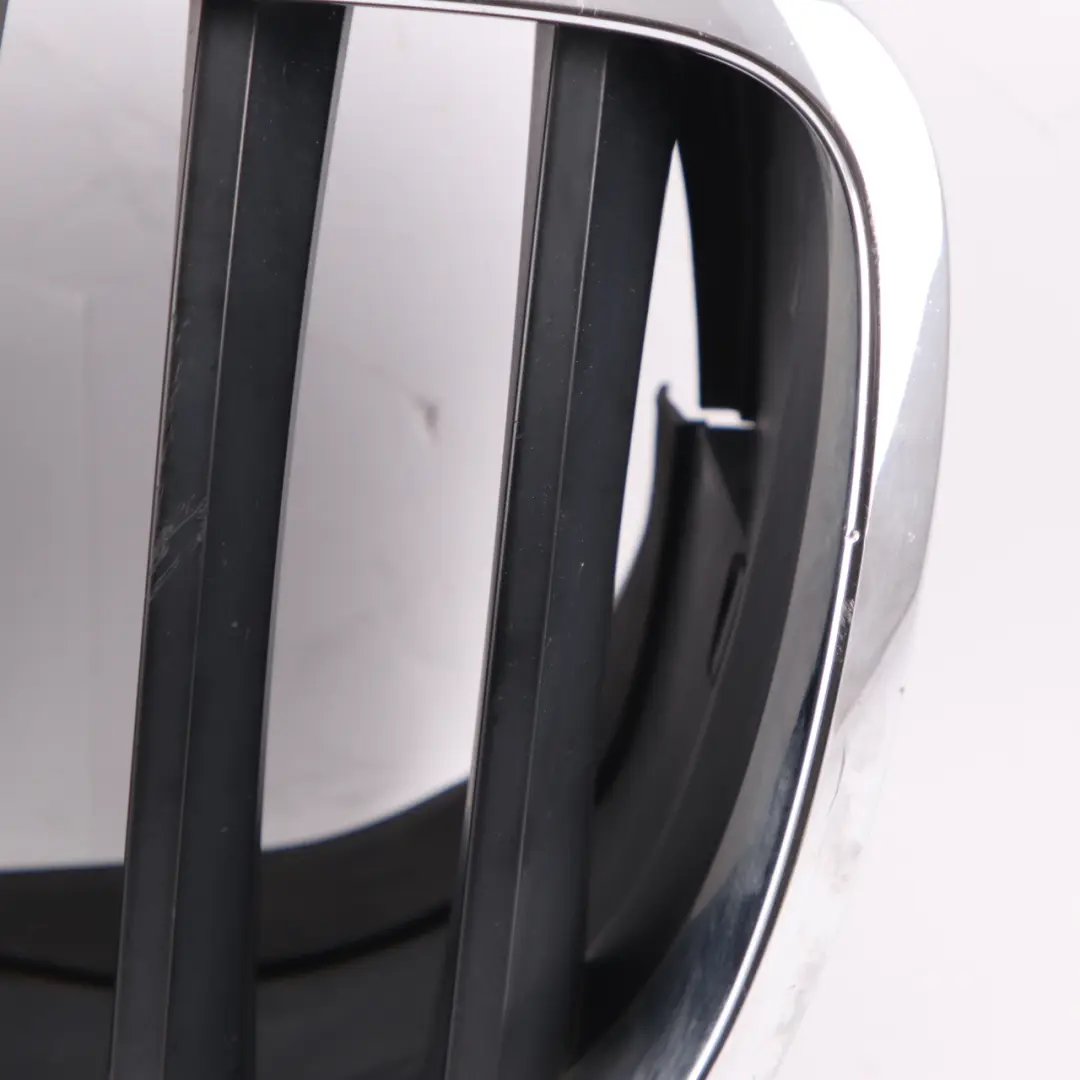Front Left Grille N/S Trim Panel Cover Bumper Kidney Chrome to BMW X5 E70 with Part number 7157687 BMW X5 E70 Front Left Grille N/S Trim Panel Cover Bumper Kidney Chrome - SKU 7157687-1 - Part number 7157687