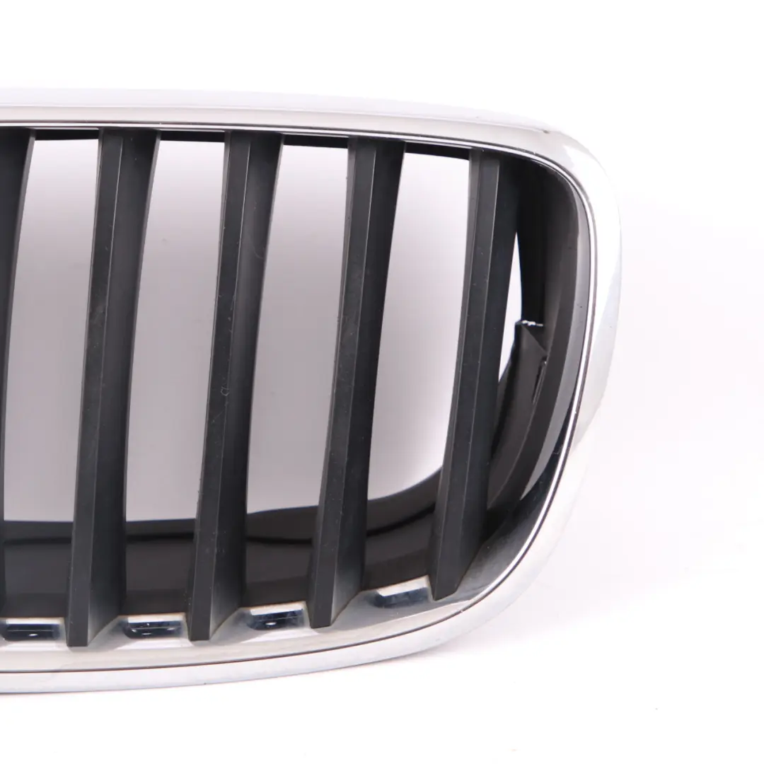 Kühlergrill Vorne Links Zierleiste Abdeckung Niere Chrom für BMW X5 E70 mit Teilenummer 7157687 BMW X5 E70 Kühlergrill Vorne Links Zierleiste Abdeckung Niere Chrom - SKU 7157687-2 - Teilenummer 7157687