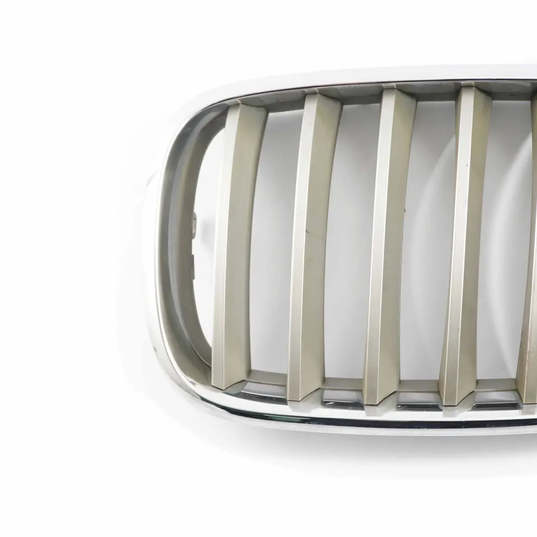 BMW X5 E70 Kühlergrill Vorne Links Zierleiste Abdeckung Niere Chrom - SKU 7157687-2 - Teilenummer 7157687