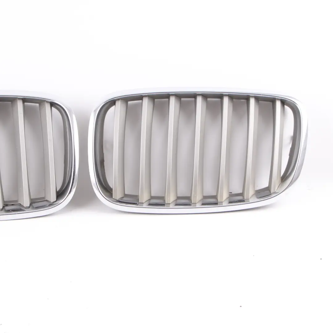 Grille Front Left Right N/O/S Trim Panel Cover Bumper Kidney Set to BMW X5 E70 with Part number 7157687 BMW X5 E70 Grille Front Left Right N/O/S Trim Panel Cover Bumper Kidney Set - SKU 7157687 / 7157688 - Part number 7157687