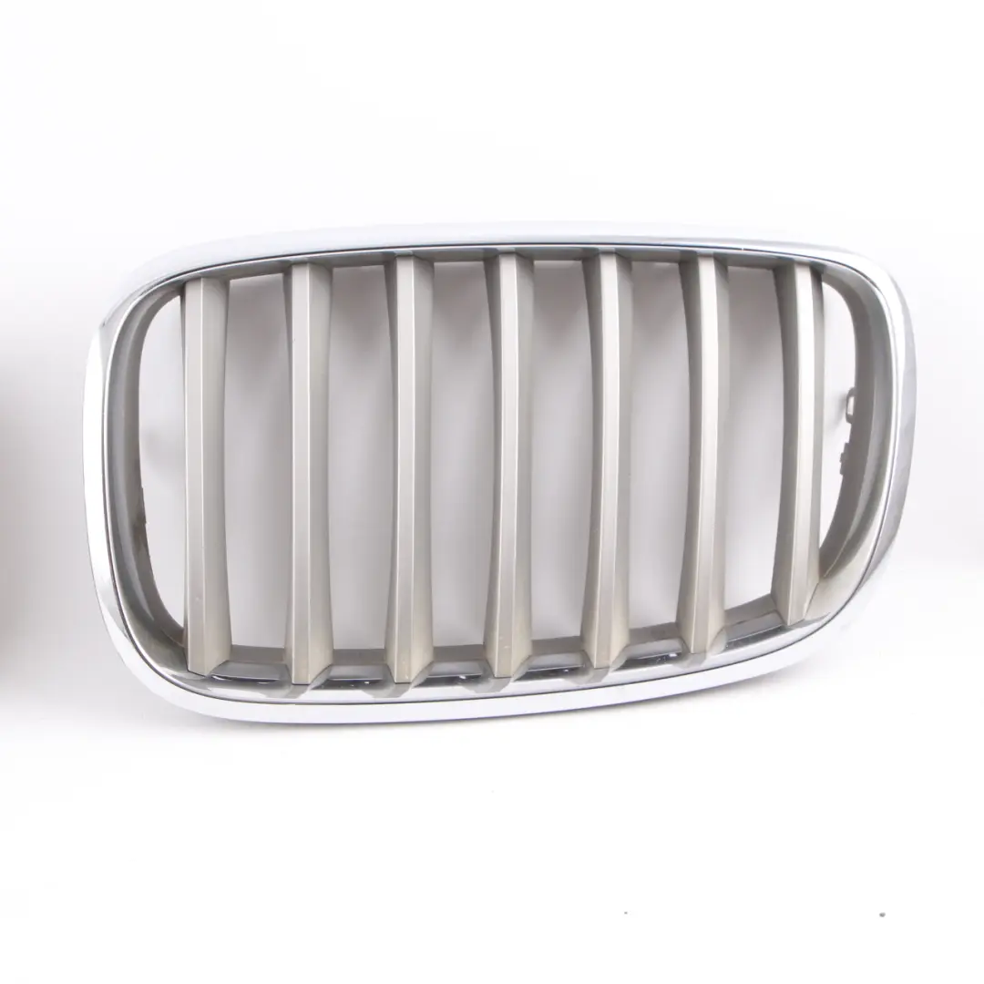 Grille Front Left Right N/O/S Trim Panel Cover Bumper Kidney Set to BMW X5 E70 with Part number 7157687 BMW X5 E70 Grille Front Left Right N/O/S Trim Panel Cover Bumper Kidney Set - SKU 7157687 / 7157688 - Part number 7157687