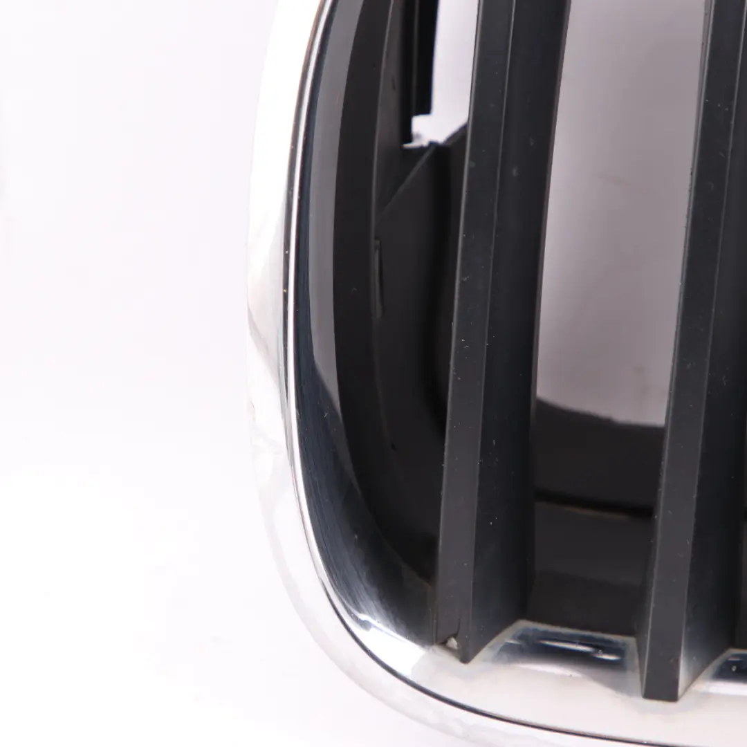BMW X5 E70 Izquierdo Rejilla Embellecedor Panel Cubierta Parachoques Riñón Cromo - SKU 7157687 - Número de pieza 7157687