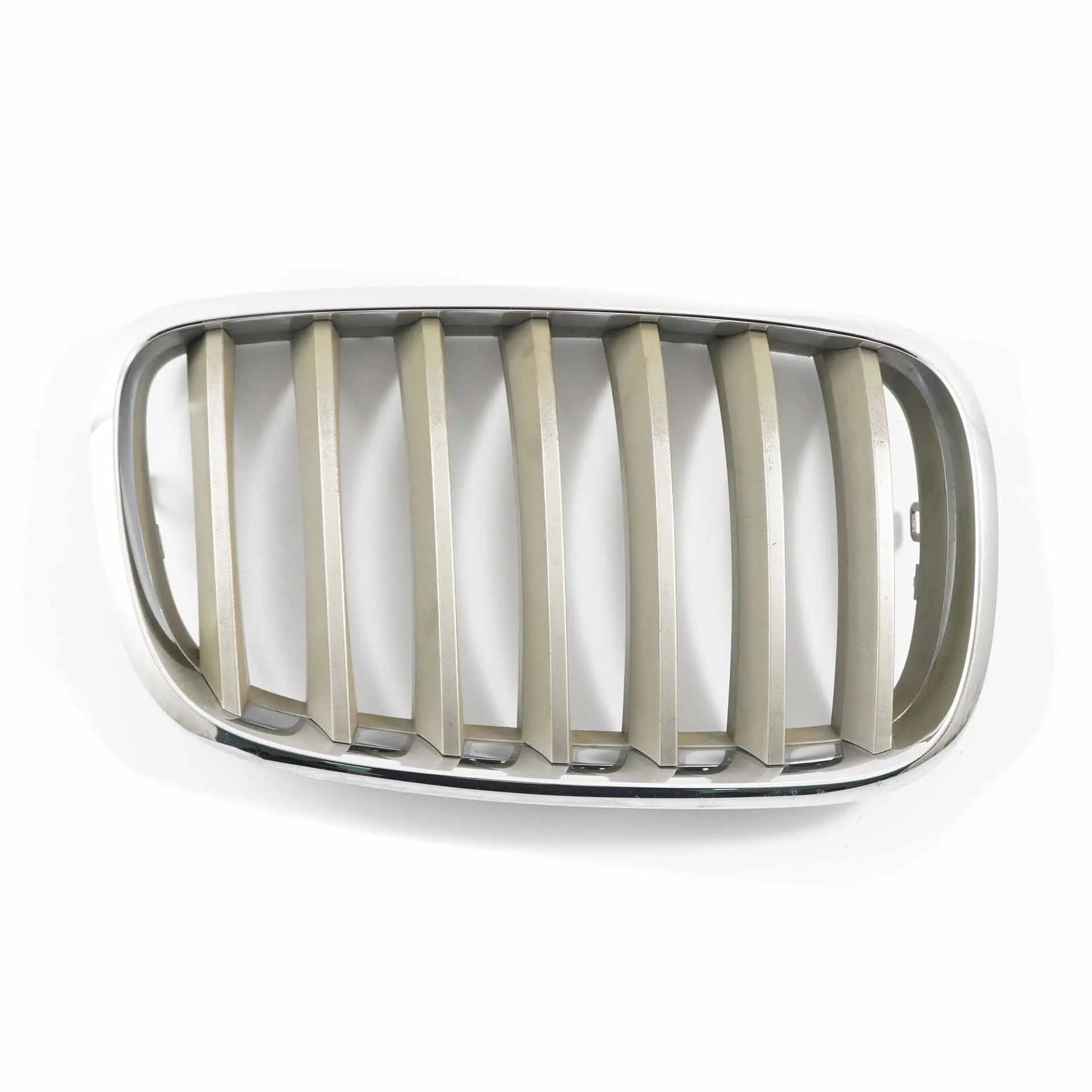 BMW X5 E70 Delantera Derecha Rejilla Recorte Panel Cubierta Riñón Cromo 7157688