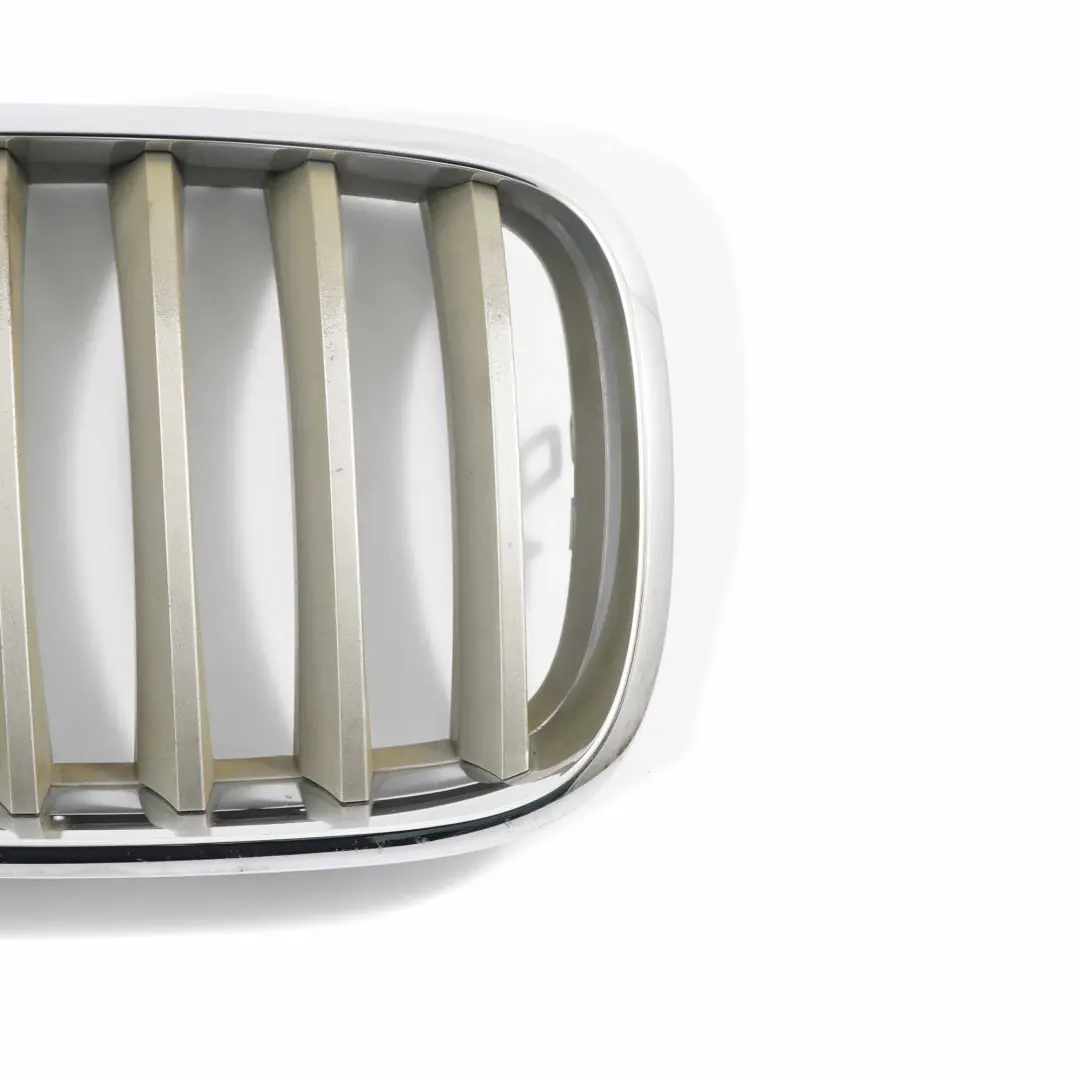 BMW X5 E70 Front Right Grille O/S Trim Panel Cover Bumper Kidney Chrome - SKU 7157688-2 - Part number 7157688
