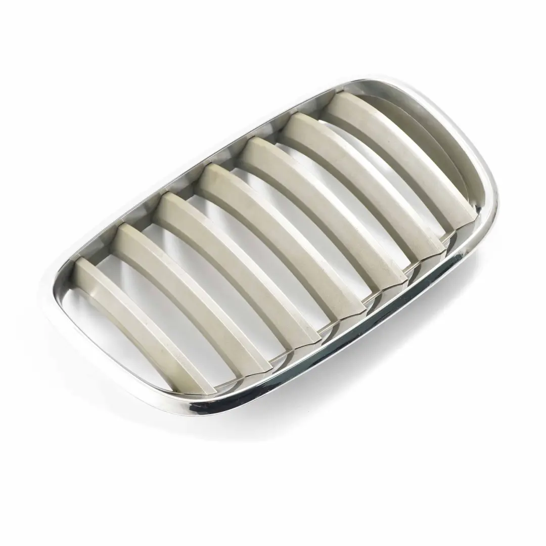 Front Right Grille O/S Trim Panel Cover Bumper Kidney Chrome to BMW X5 E70 with Part number 7157688 BMW X5 E70 Front Right Grille O/S Trim Panel Cover Bumper Kidney Chrome - SKU 7157688-2 - Part number 7157688