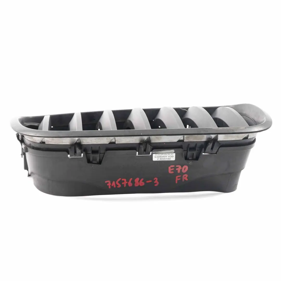 BMW X5 E70 Grill Nerka Kratka Atrapa Chłodnicy Prawa Czarna - SKU 7157688-3 - Numer Części 7157688