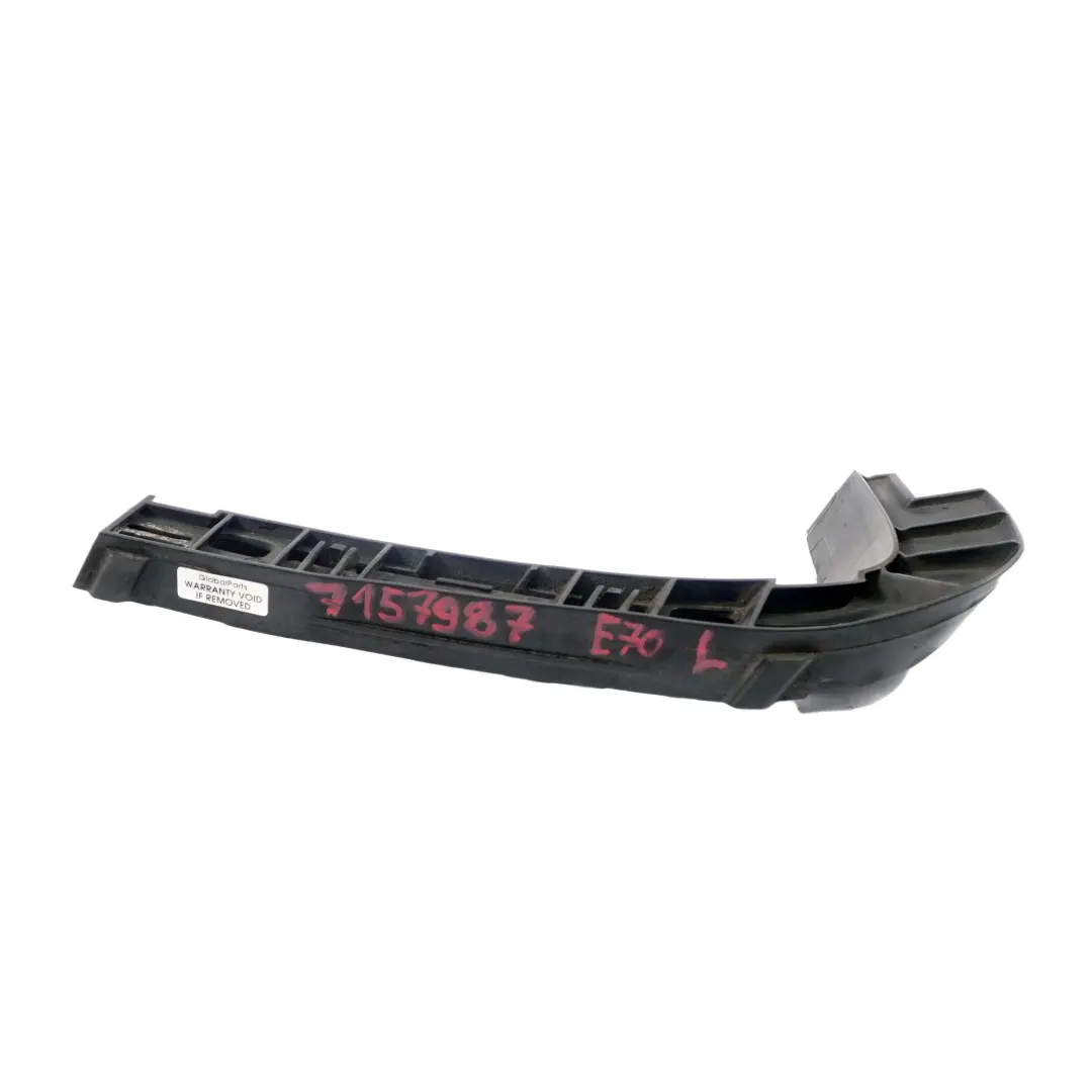 BMW X5 E70 Paraurti Anteriore Supporto Staffa Sinistra Esterno - SKU 7157987 - Numero di parte 7157987