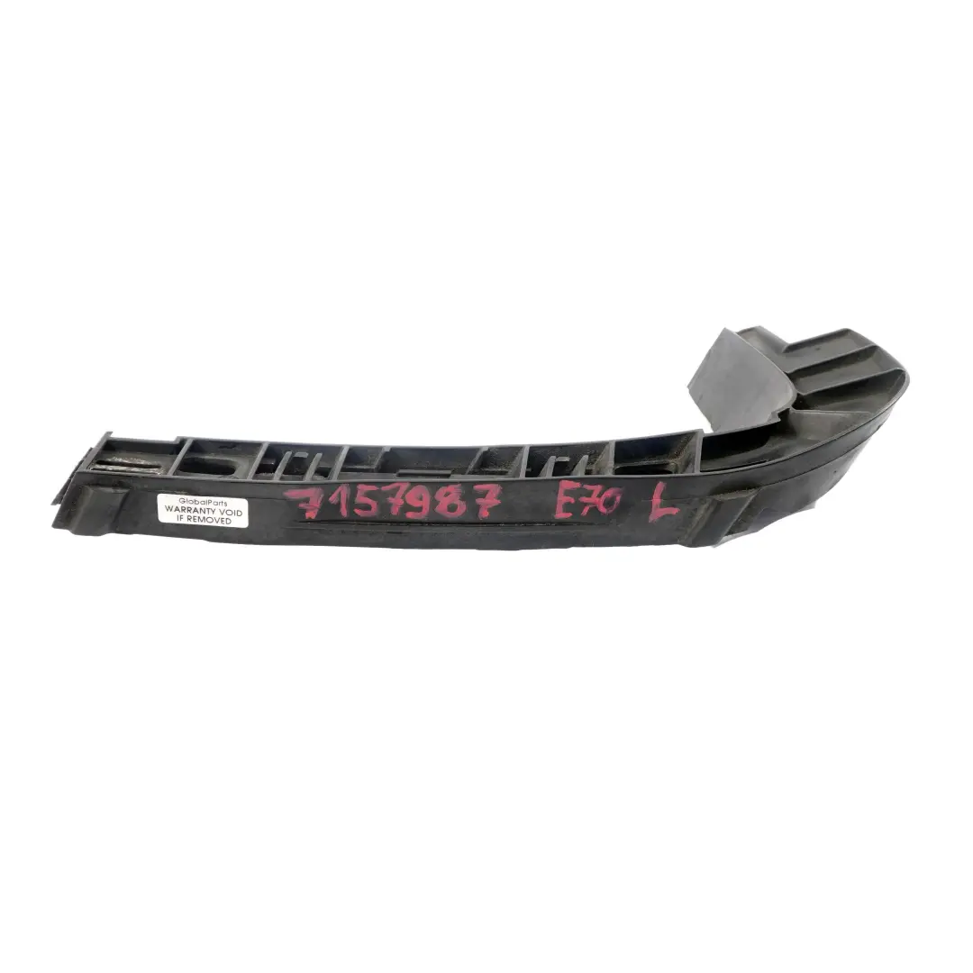 BMW X5 E70 Paraurti Anteriore Supporto Staffa Sinistra Esterno - SKU 7157987 - Numero di parte 7157987