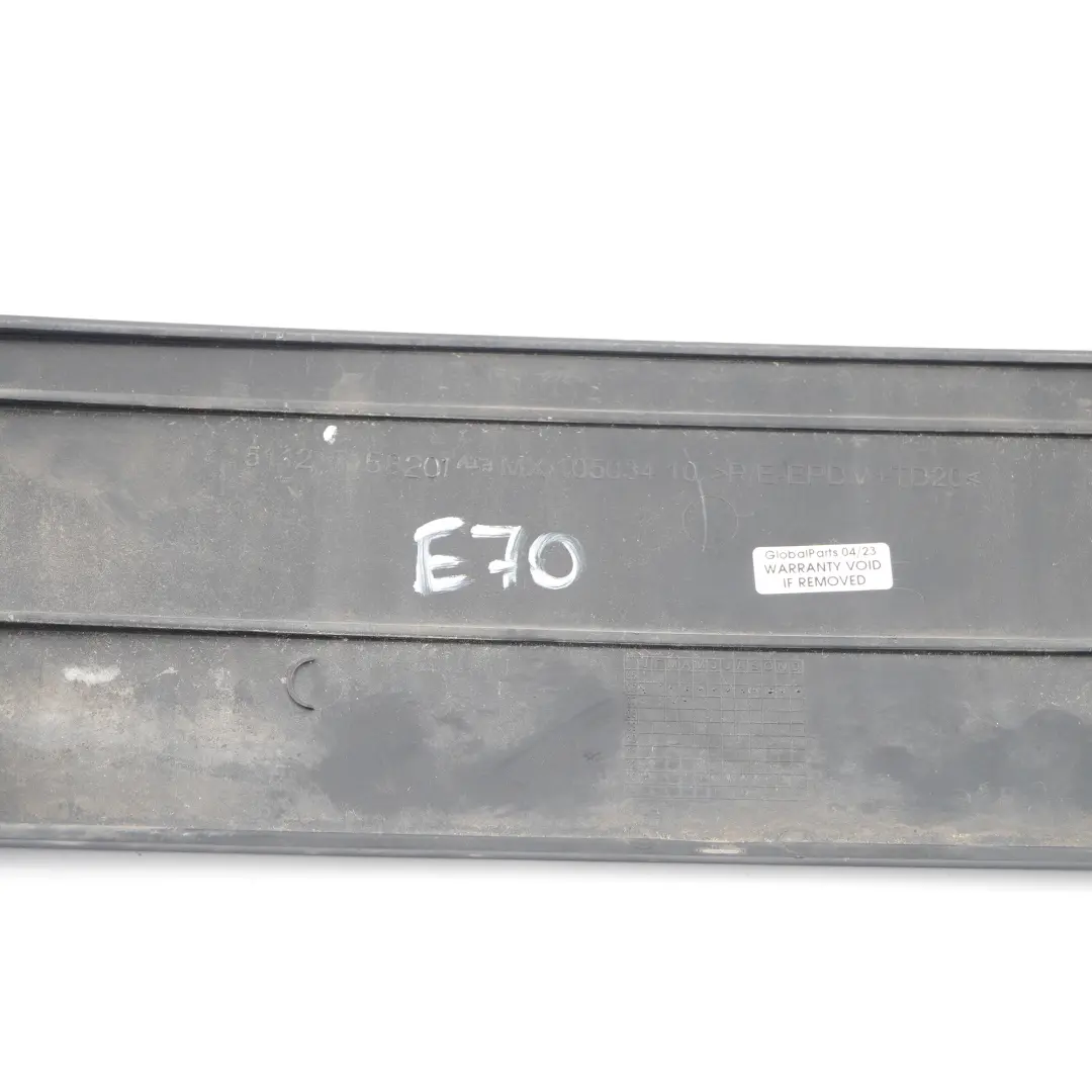 Registrierung Basis BMW E70 Grundiert Frontplatte Stoßstange Abdeckung  - SKU 7158201 - Teilenummer 7158201
