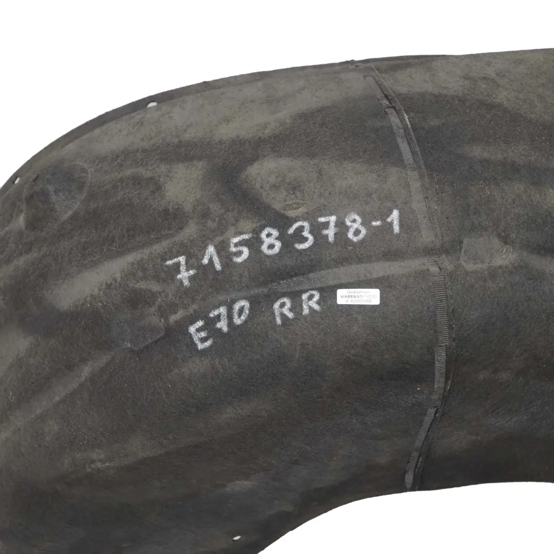 Nadkole osłona prawy tył tylne do BMW X5 E70 o numerze 7158378 BMW X5 E70 Nadkole osłona prawy tył tylne - SKU 7158378-1 - Numer Części 7158378