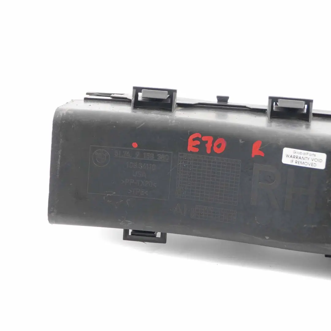  Condotto D'aria BMW X5 E70 Canale Anteriore Tubo Freno Raffreddamento - SKU 7158380 - Numero di parte 7158380