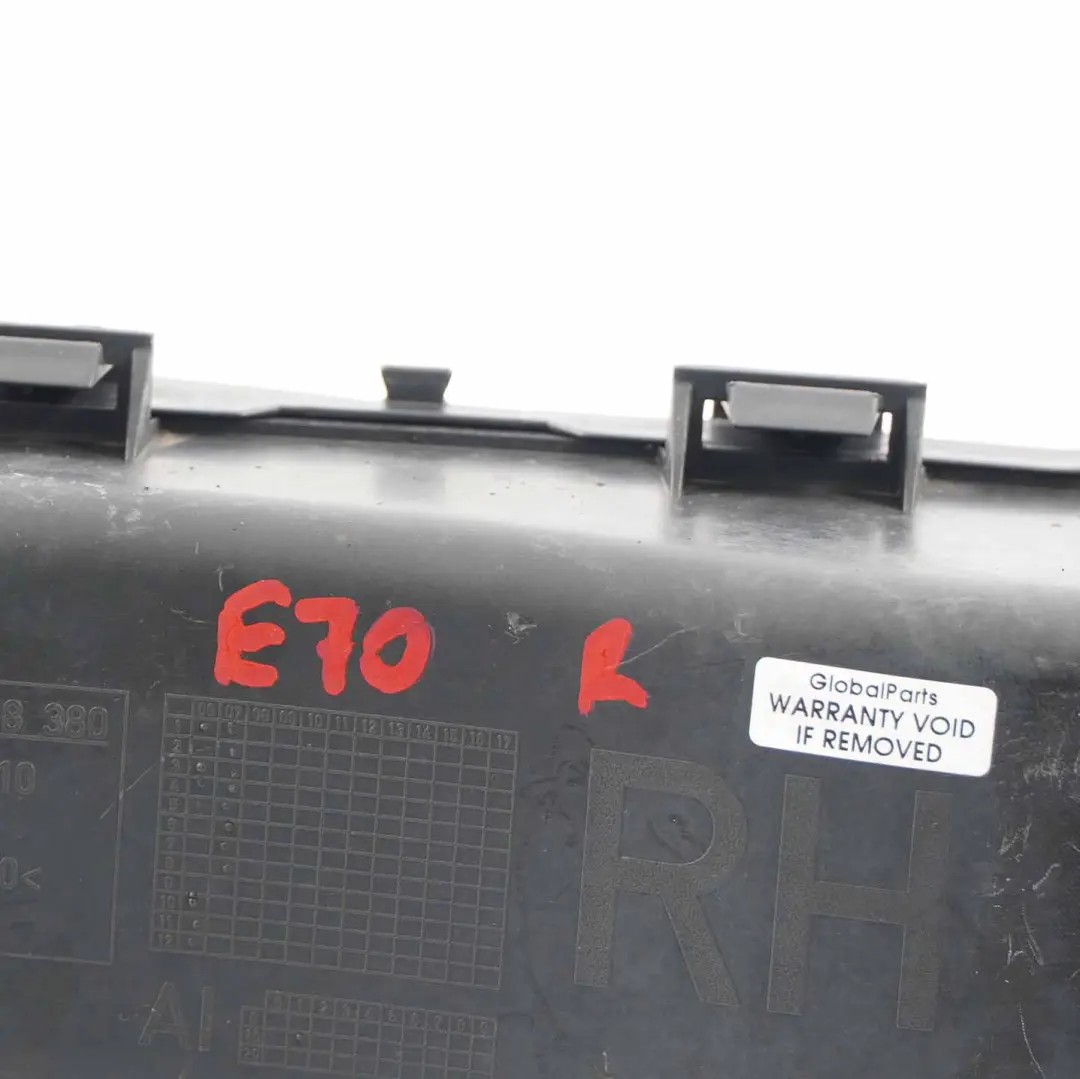 Condotto D'aria BMW X5 E70 Canale Anteriore Tubo Freno Raffreddamento per con numero di parte 7158380 Condotto D'aria BMW X5 E70 Canale Anteriore Tubo Freno Raffreddamento - SKU 7158380 - Numero di parte 7158380