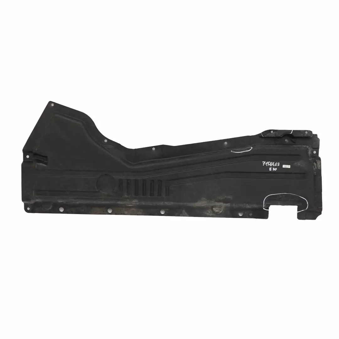 Izquierda Cubierta De soporte De bajos para BMW X5 E70 con número de pieza 7158403 BMW X5 E70 Izquierda Cubierta De soporte De bajos - SKU 7158403 - Número de pieza 7158403