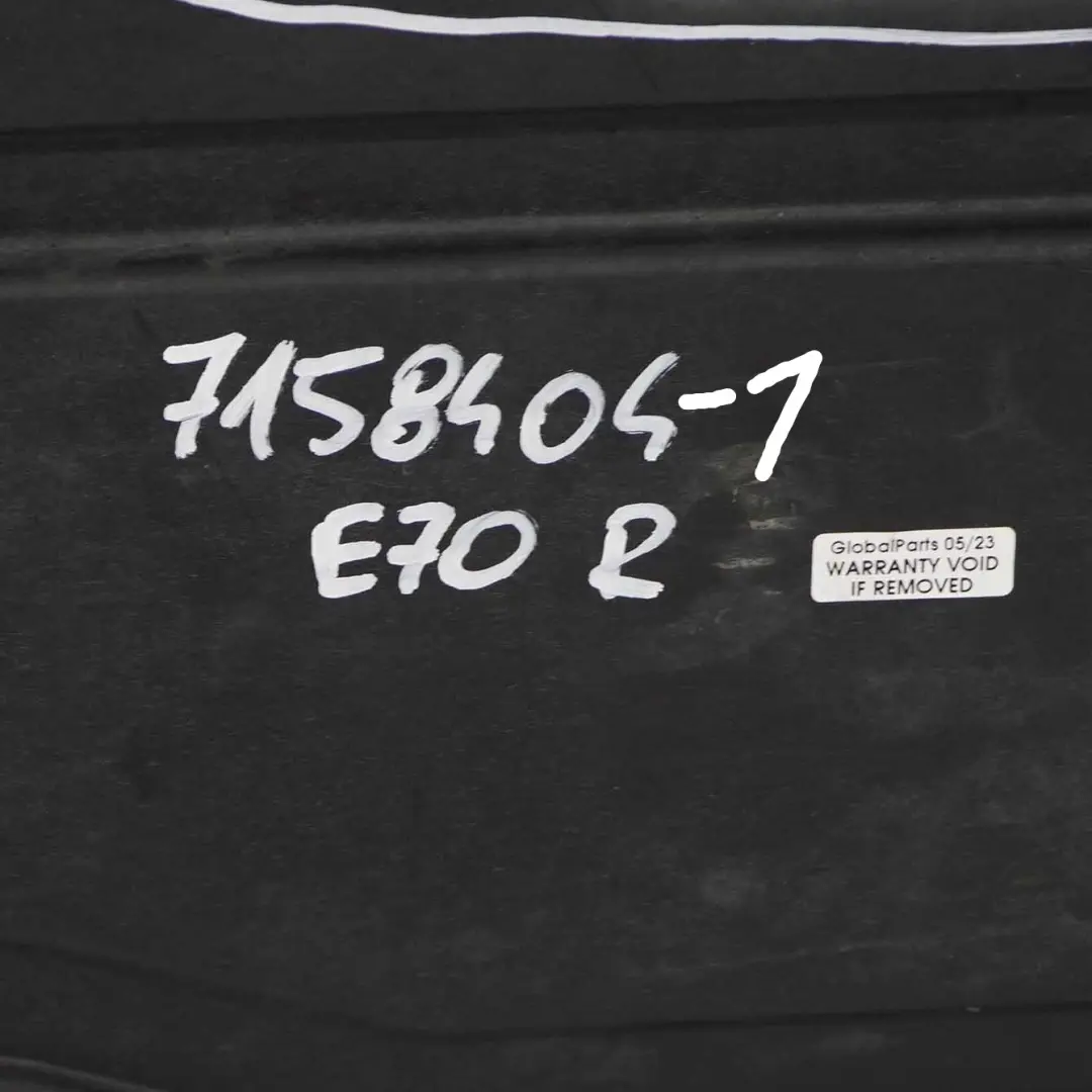 Unterbodenverkleidung Verkleidung Rechts Unterfahrschutz für BMW X5 E70 mit Teilenummer 7158404 BMW X5 E70 Unterbodenverkleidung Verkleidung Rechts Unterfahrschutz - SKU 7158404-1 - Teilenummer 7158404