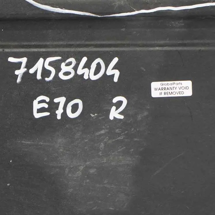 Unterbodenverkleidung Verkleidung Rechts Unterfahrschutz für BMW X5 E70 mit Teilenummer 7158404 BMW X5 E70 Unterbodenverkleidung Verkleidung Rechts Unterfahrschutz - SKU 7158404 - Teilenummer 7158404