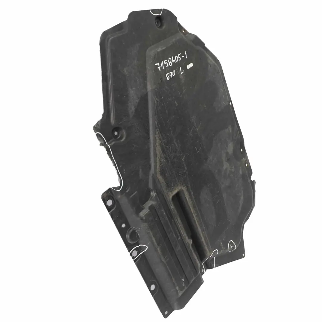 BMW X5 E70 X6 E71 Couvercle reservoir carburant sous plancher gauche - SKU 7158405-1 - Numéro de pièce 7158405