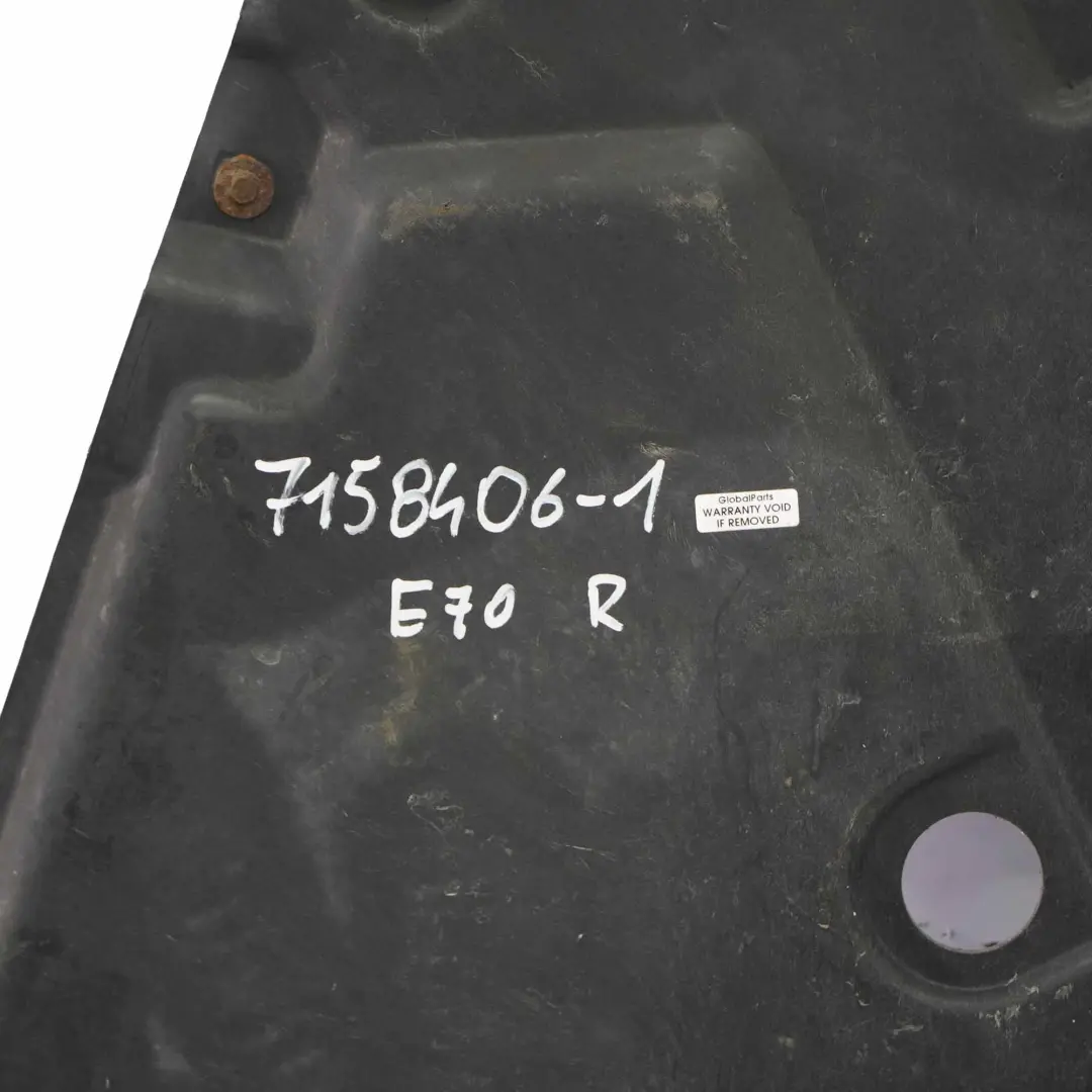  Sottocoperchio BMW X5 E70 Coperchio serbatoio carburante X6 E71 destro - SKU 7158406-1 - Numero di parte 7158406