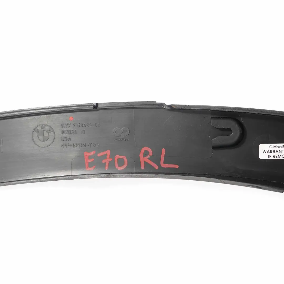 BMW X5 E70 Nadkole Listwa Lewa Tylna - SKU 7158425 - Numer Części 7158425