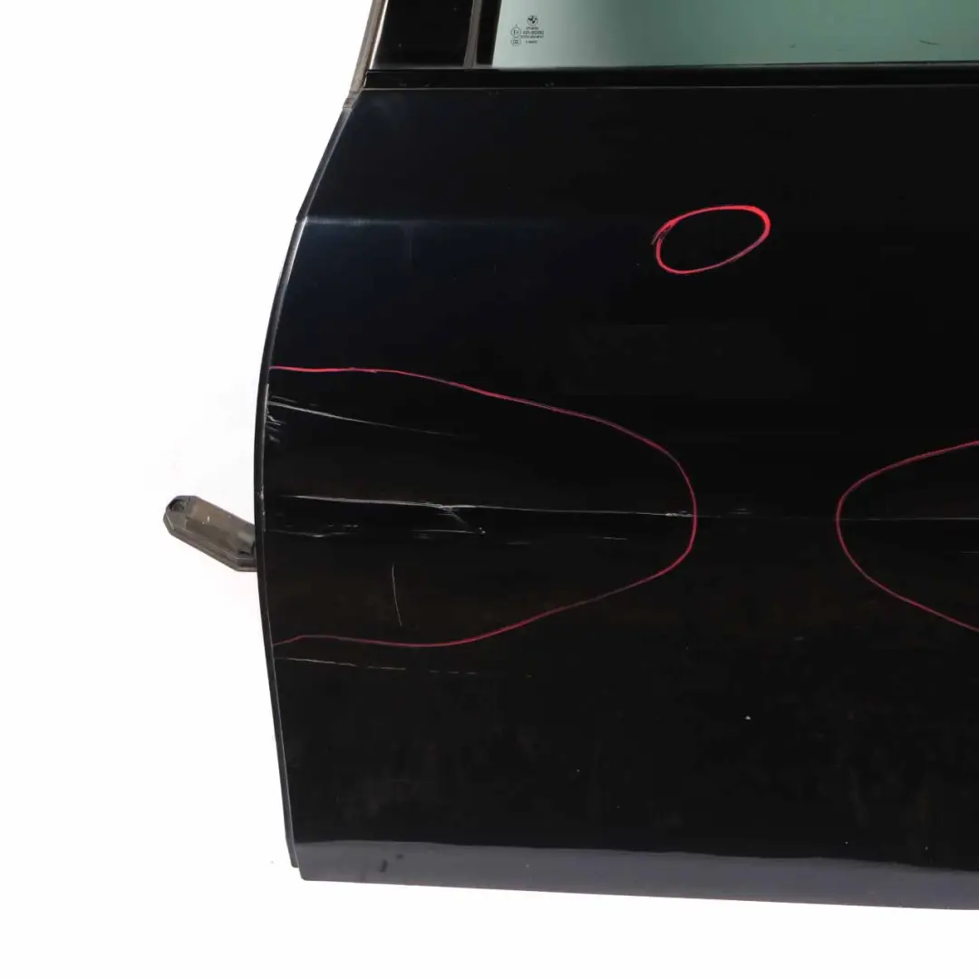 Door Rear Left N/S Carbonschwarz Carbon Black Metallic - 416 to BMW E61 Touring with Part number 7158501 BMW E61 Touring Door Rear Left N/S Carbonschwarz Carbon Black Metallic - 416 - SKU 7158501-CAR - Part number 7158501