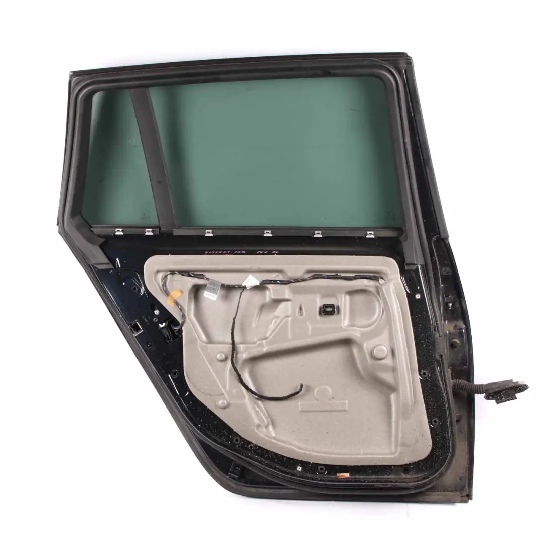Door Rear Left N/S Carbonschwarz Carbon Black Metallic - 416 to BMW E61 Touring with Part number 7158501 BMW E61 Touring Door Rear Left N/S Carbonschwarz Carbon Black Metallic - 416 - SKU 7158501-CAR - Part number 7158501