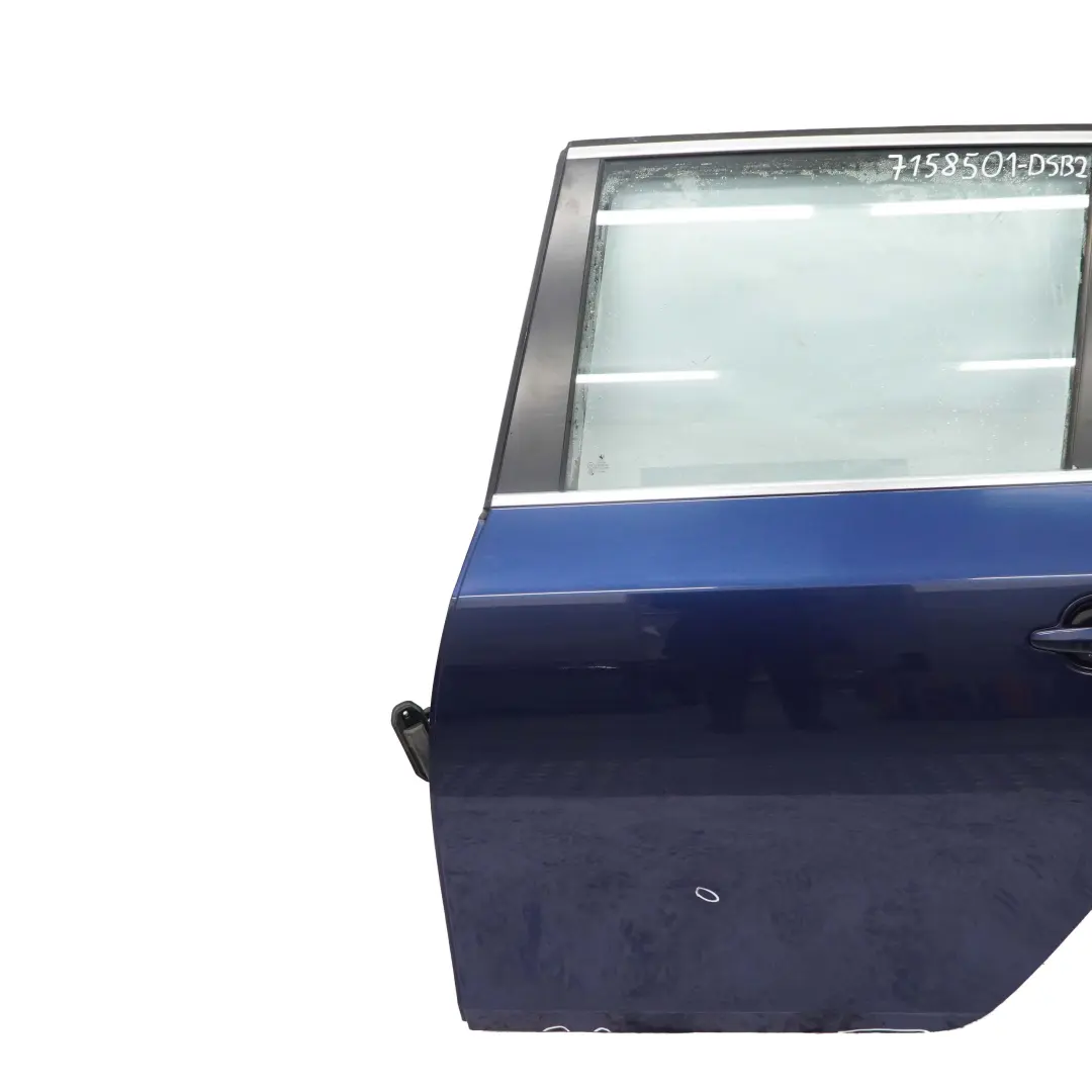 BMW 5 E61 2 Touring Door Rear Left N/S Tiefseeblau Deep Sea Blue - A76 - SKU 7158501-DSB2 - Part number 7158501