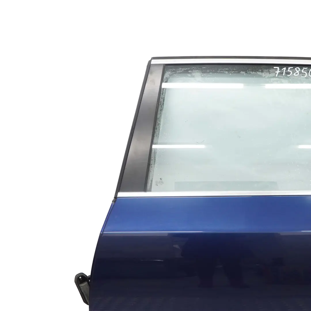 BMW 5 E61 2 Touring Door Rear Left N/S Tiefseeblau Deep Sea Blue - A76 - SKU 7158501-DSB2 - Part number 7158501