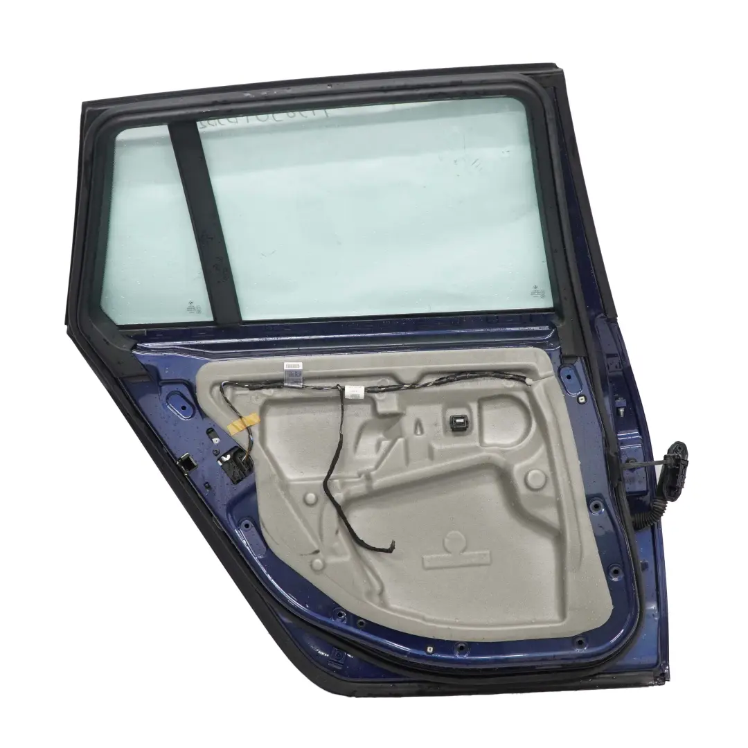 BMW 5 E61 2 Touring Door Rear Left N/S Tiefseeblau Deep Sea Blue - A76 - SKU 7158501-DSB2 - Part number 7158501