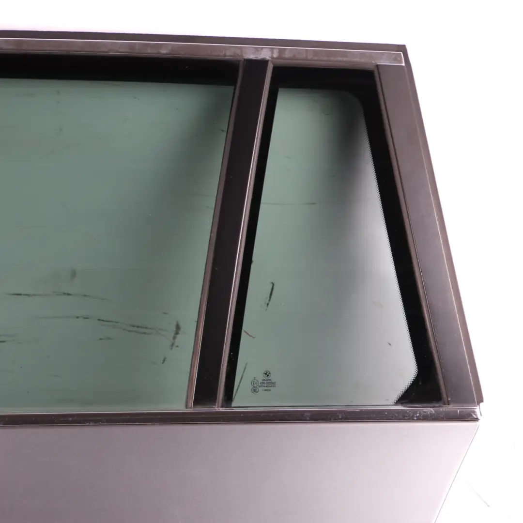 Door Rear Left N/S Spacegrau Space Grey Metallic - A52 to BMW E61 Touring with Part number 7158501 BMW E61 Touring Door Rear Left N/S Spacegrau Space Grey Metallic - A52 - SKU 7158501-SCG - Part number 7158501