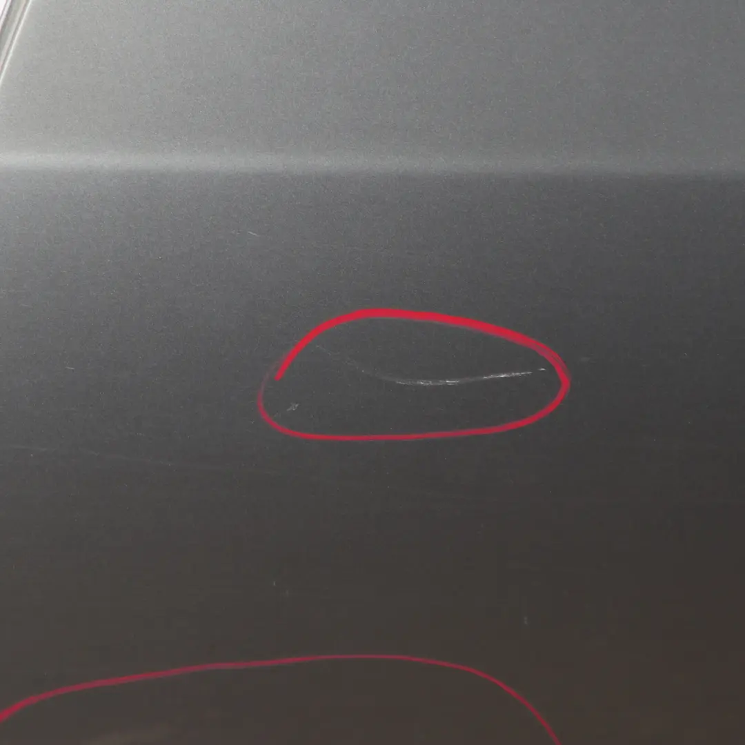 BMW E61 Touring Door Rear Left N/S Spacegrau Space Grey Metallic - A52 - SKU 7158501-SCG - Part number 7158501