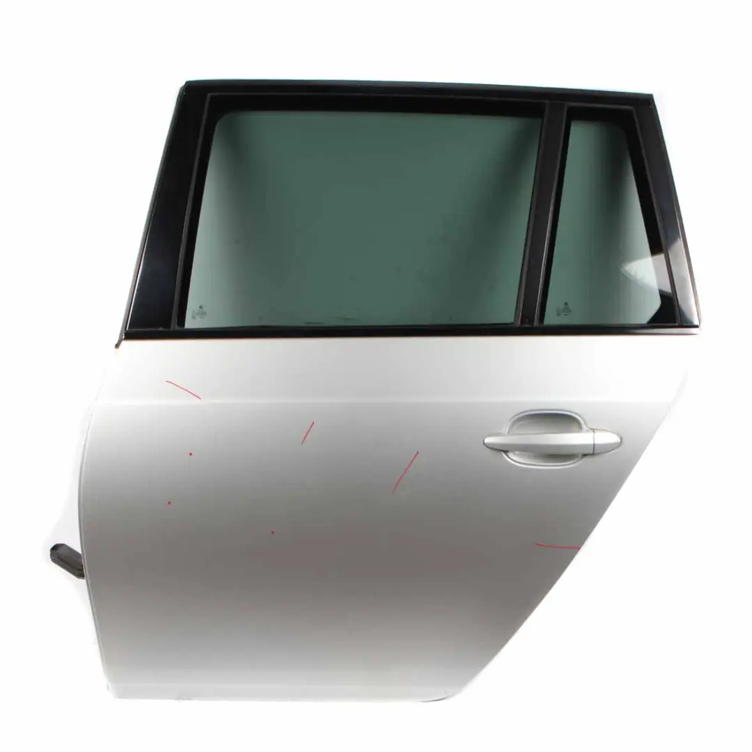 Door Rear Left N/S Titansilber Titan Silver Metallic - 354 to BMW E61 Touring with Part number 7158501 BMW E61 Touring Door Rear Left N/S Titansilber Titan Silver Metallic - 354 - SKU 7158501-TS - Part number 7158501