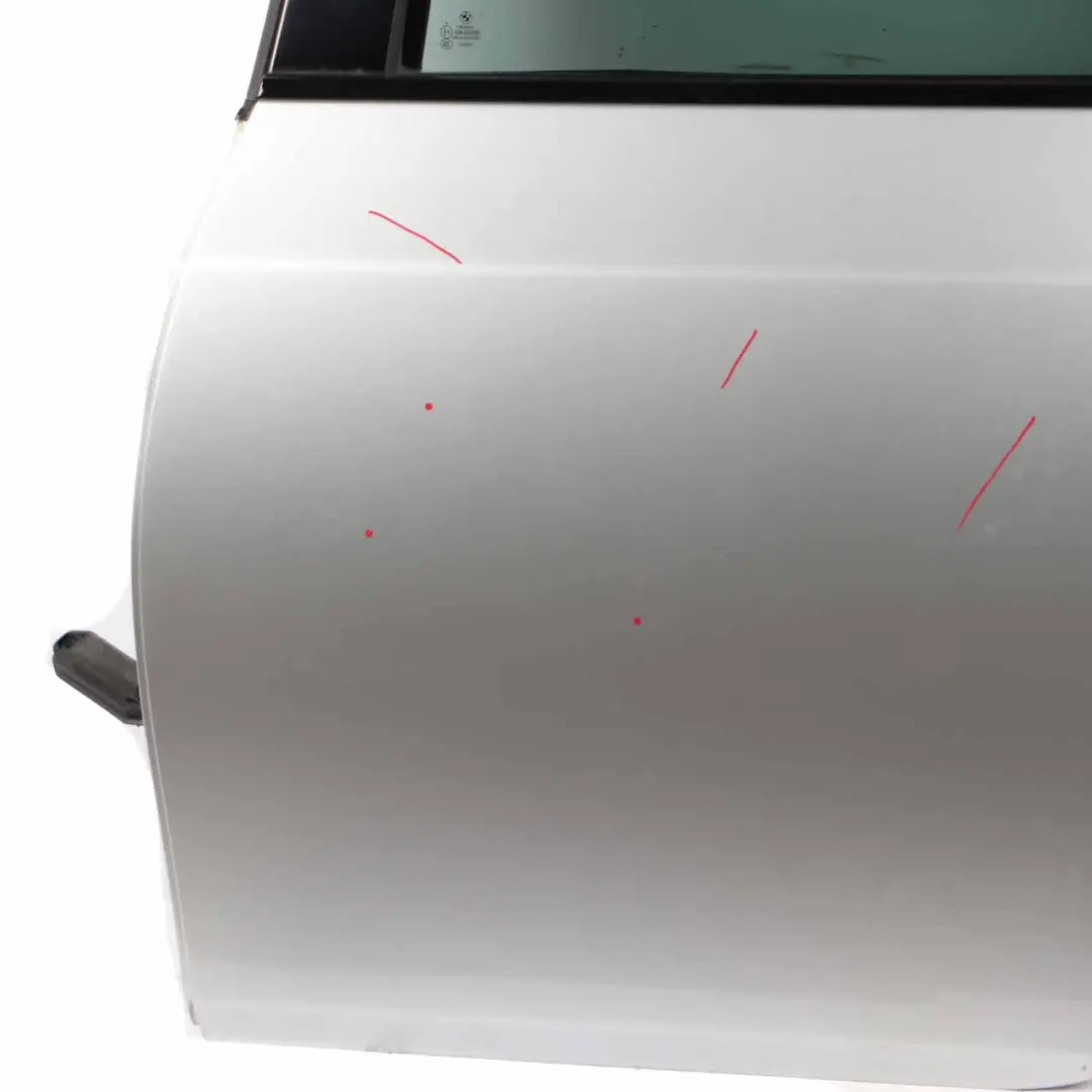 Door Rear Left N/S Titansilber Titan Silver Metallic - 354 to BMW E61 Touring with Part number 7158501 BMW E61 Touring Door Rear Left N/S Titansilber Titan Silver Metallic - 354 - SKU 7158501-TS - Part number 7158501