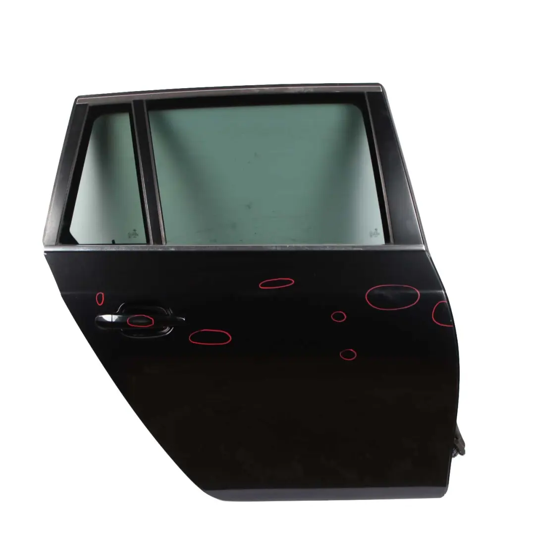 Door Rear Right O/S Black Sapphire Metallic - 475 to BMW E61 Touring with Part number 7158502 BMW E61 Touring Door Rear Right O/S Black Sapphire Metallic - 475 - SKU 7158502-BS - Part number 7158502