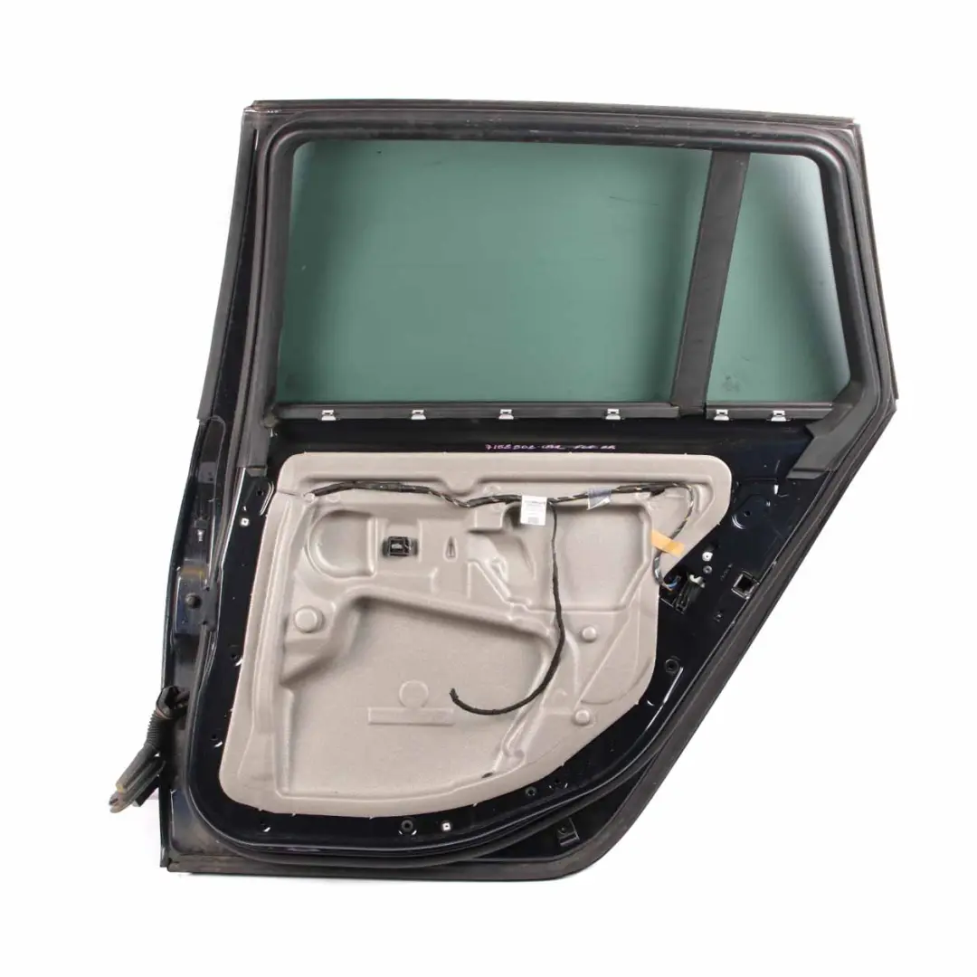 Door Rear Right O/S Carbonschwarz Carbon Black - 416 to BMW E61 Touring with Part number 7158502 BMW E61 Touring Door Rear Right O/S Carbonschwarz Carbon Black - 416 - SKU 7158502-CAR - Part number 7158502