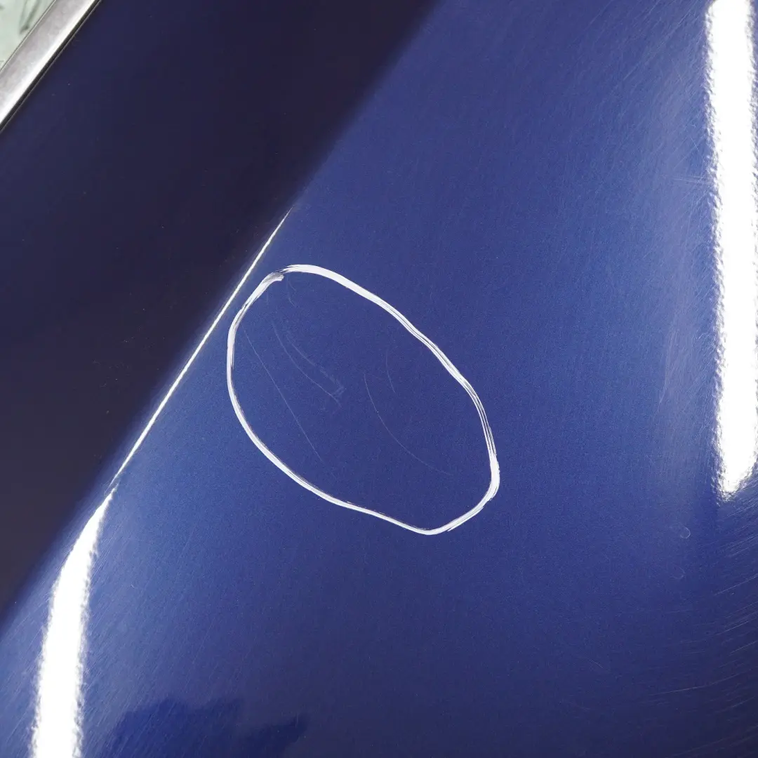 BMW E61 Touring Puerta Trasera Derecha Tiefseeblau Deep Sea Blue - A76 - SKU 7158502-DSB1 - Número de pieza 7158502