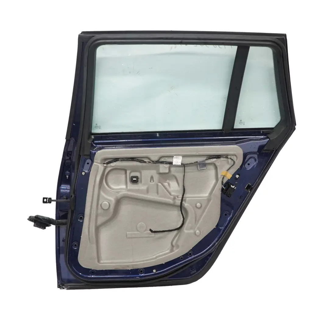 BMW E61 Drzwi prawe tylne tył Tiefseeblau A76 - SKU 7158502-DSB1 - Numer Części 7158502