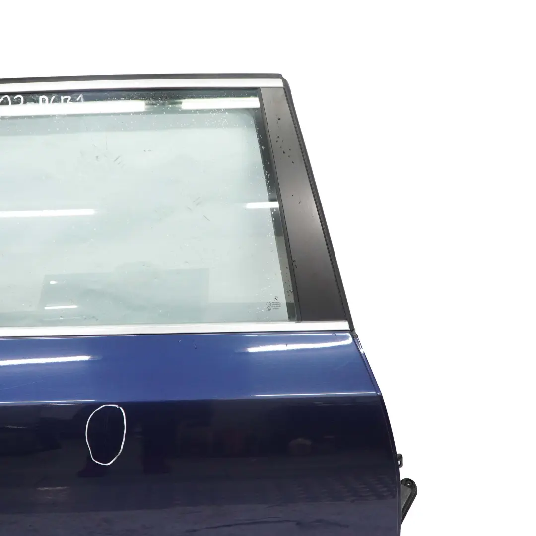 BMW E61 Touring Puerta Trasera Derecha Tiefseeblau Deep Sea Blue - A76 - SKU 7158502-DSB1 - Número de pieza 7158502