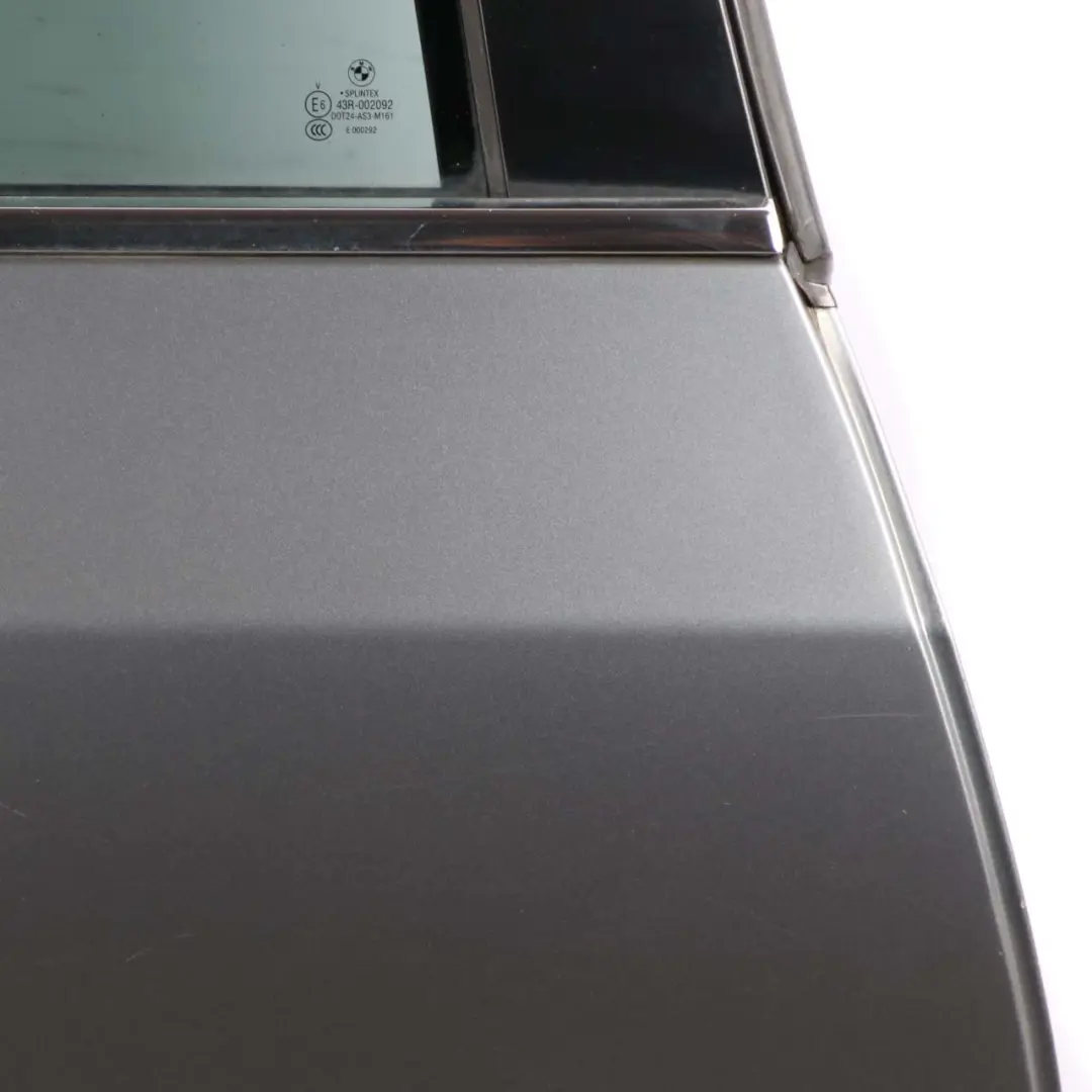 Door Rear Right O/S Spacegrau Space Grey Metallic - A52 to BMW E61 Touring with Part number 7158502 BMW E61 Touring Door Rear Right O/S Spacegrau Space Grey Metallic - A52 - SKU 7158502-SCG - Part number 7158502