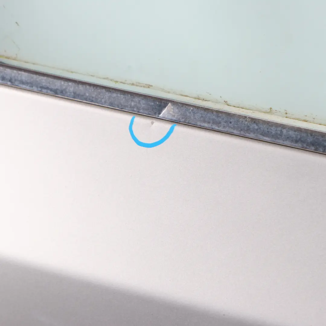 Door Rear Right O/S Titansilber Titan Silver Metallic - 354 to BMW 5 E61 Touring with Part number 7158502 BMW 5 E61 Touring Door Rear Right O/S Titansilber Titan Silver Metallic - 354 - SKU 7158502-TS - Part number 7158502