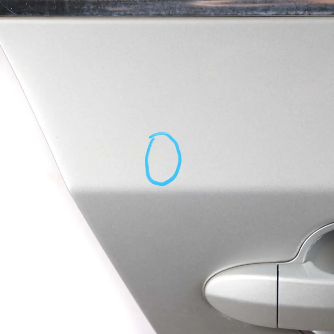 Door Rear Right O/S Titansilber Titan Silver Metallic - 354 to BMW 5 E61 Touring with Part number 7158502 BMW 5 E61 Touring Door Rear Right O/S Titansilber Titan Silver Metallic - 354 - SKU 7158502-TS - Part number 7158502