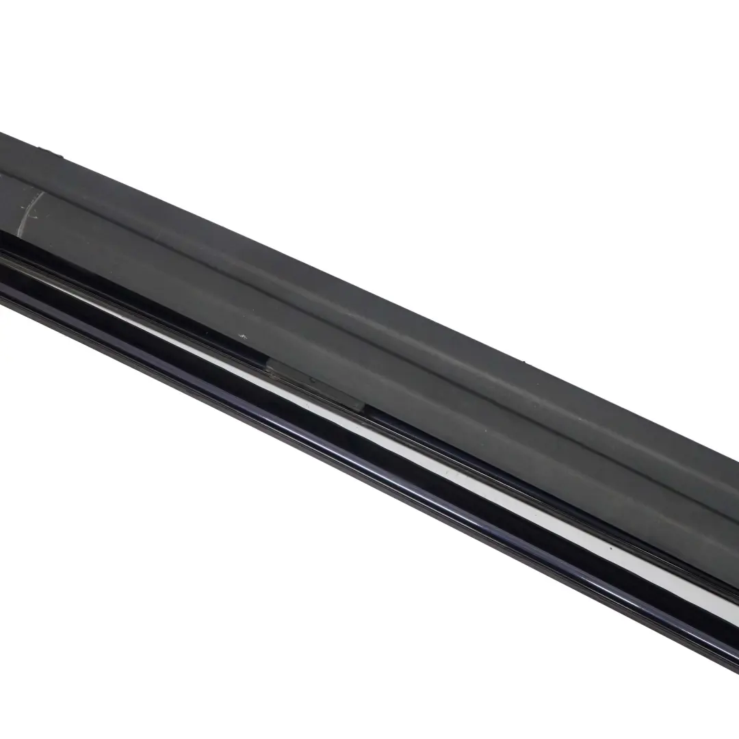 BMW X5 E70 Roof Railing Left Right N/O/S Rack Trim Strip Set Monacoblau Blue A35 - SKU 7158529-MB - Part number 7158529