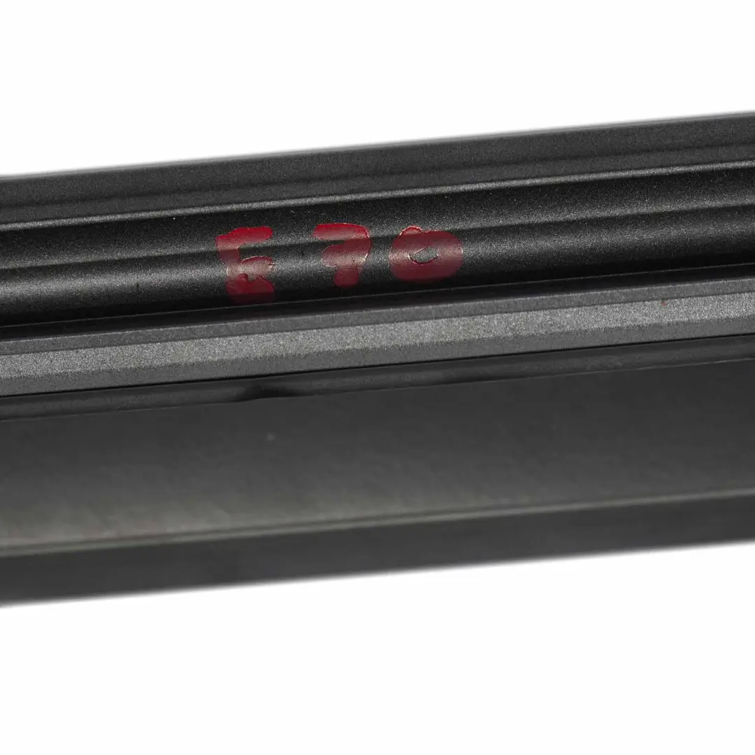 BMW X5 E70 Roof Railing Left Right N/O/S Rack Trim Strip Set Spacegrau - A52 - SKU 7158529-SCG - Part number 7158529