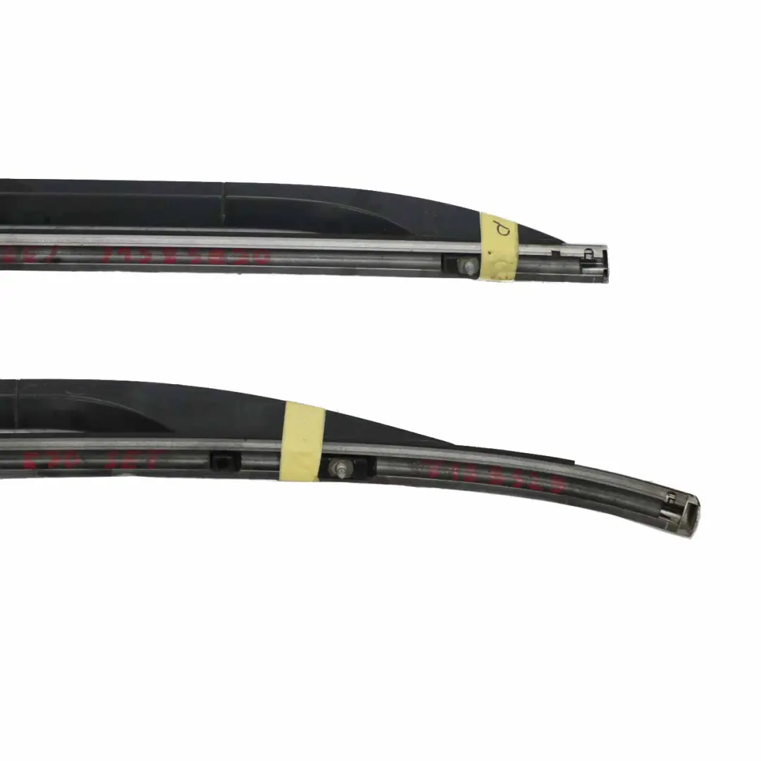 BMW X5 E70 Dachreling Zierleiste Leistung Links Rechts Set Titansilber - 354 - SKU 7158529-TS - Teilenummer 7158529
