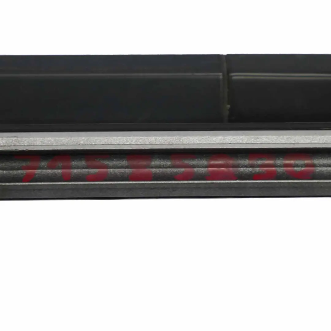 BMW X5 E70 Dachreling Zierleiste Leistung Links Rechts Set Titansilber - 354 - SKU 7158529-TS - Teilenummer 7158529