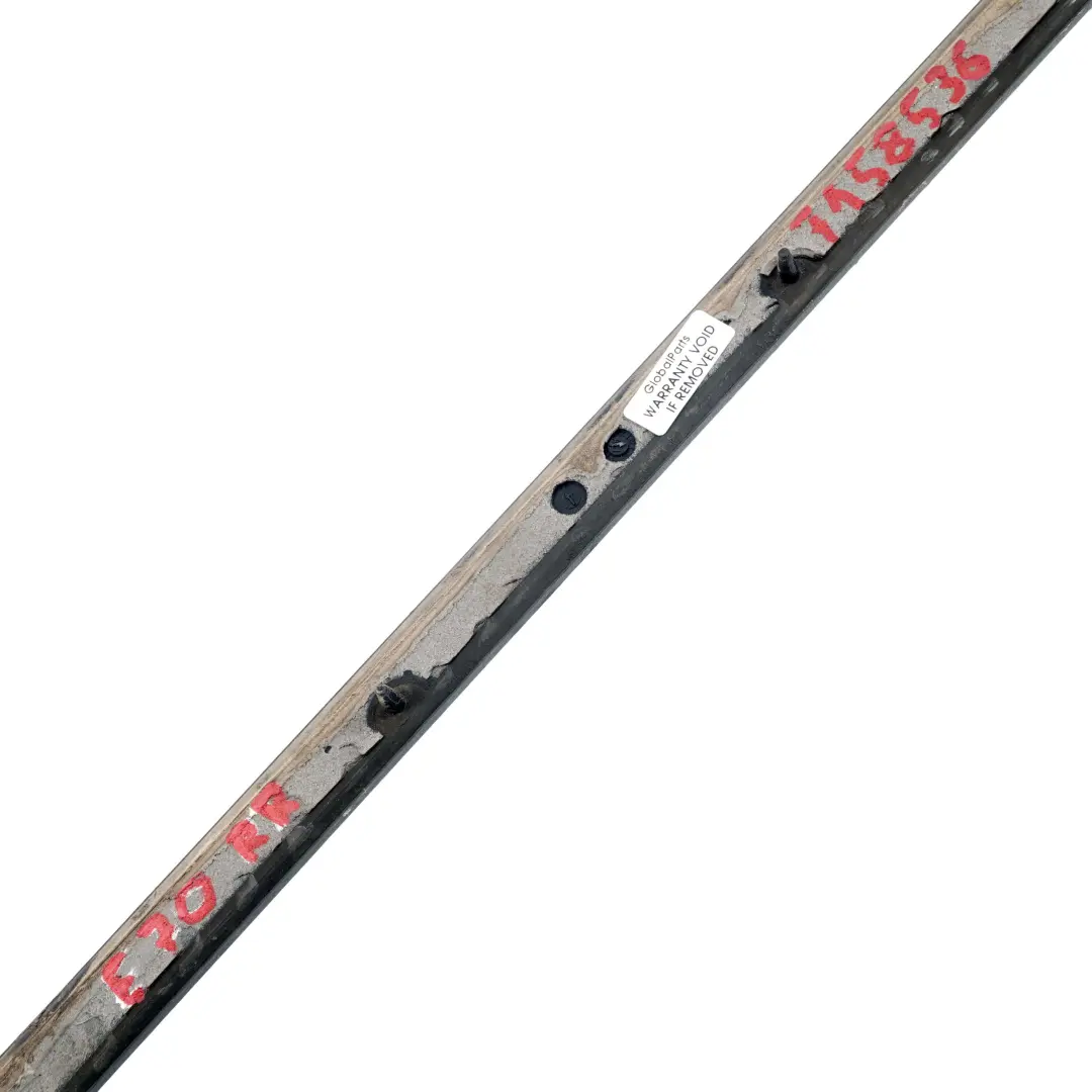 BMW E70 Striscia Porta Posteriore Destra Modanatura Pannello Copertura - SKU 7158536 - Numero di parte 7158536
