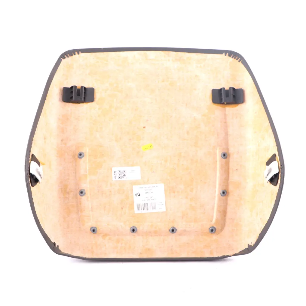 Trim Panel Mesh Pocket Bag Basalt Grey Leather 7117097 to BMW E63 Rear Cover with Part number 7158668 BMW E63 Rear Cover Trim Panel Mesh Pocket Bag Basalt Grey Leather 7117097 - SKU 7158668 - Part number 7158668