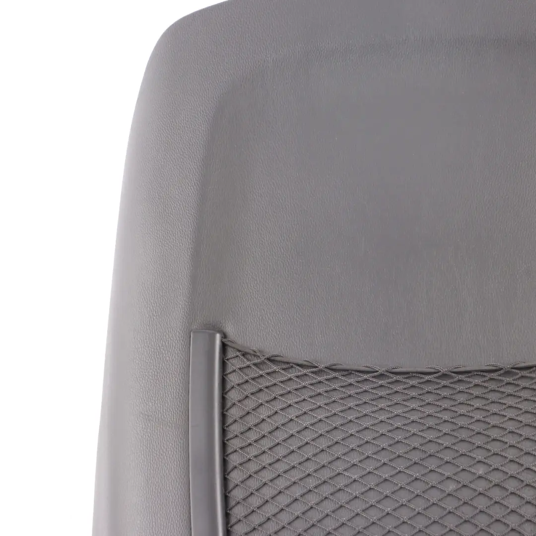 Trim Panel Mesh Pocket Bag Basalt Grey Leather 7117097 to BMW E63 Rear Cover with Part number 7158668 BMW E63 Rear Cover Trim Panel Mesh Pocket Bag Basalt Grey Leather 7117097 - SKU 7158668 - Part number 7158668