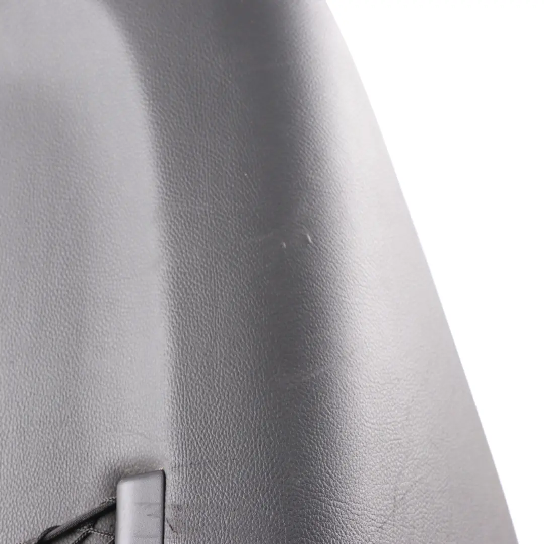 Trim Panel Mesh Pocket Bag Basalt Grey Leather 7117097 to BMW E63 Rear Cover with Part number 7158668 BMW E63 Rear Cover Trim Panel Mesh Pocket Bag Basalt Grey Leather 7117097 - SKU 7158668 - Part number 7158668