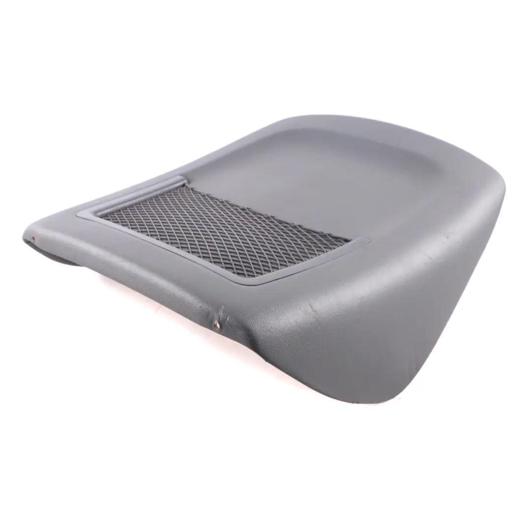 Trim Panel Mesh Pocket Bag Basalt Grey Leather 7117097 to BMW E63 Rear Cover with Part number 7158668 BMW E63 Rear Cover Trim Panel Mesh Pocket Bag Basalt Grey Leather 7117097 - SKU 7158668 - Part number 7158668