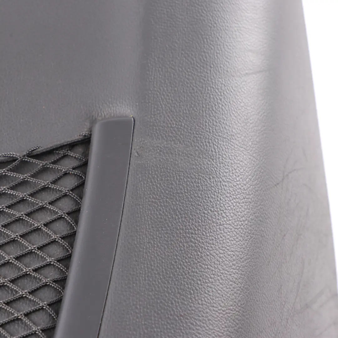 Trim Panel Mesh Pocket Bag Basalt Grey Leather 7117097 to BMW E63 Rear Cover with Part number 7158668 BMW E63 Rear Cover Trim Panel Mesh Pocket Bag Basalt Grey Leather 7117097 - SKU 7158668 - Part number 7158668